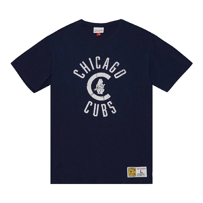 Special Offer Chicago Cubs 1911 Navy Legendary Slub T-Shirt