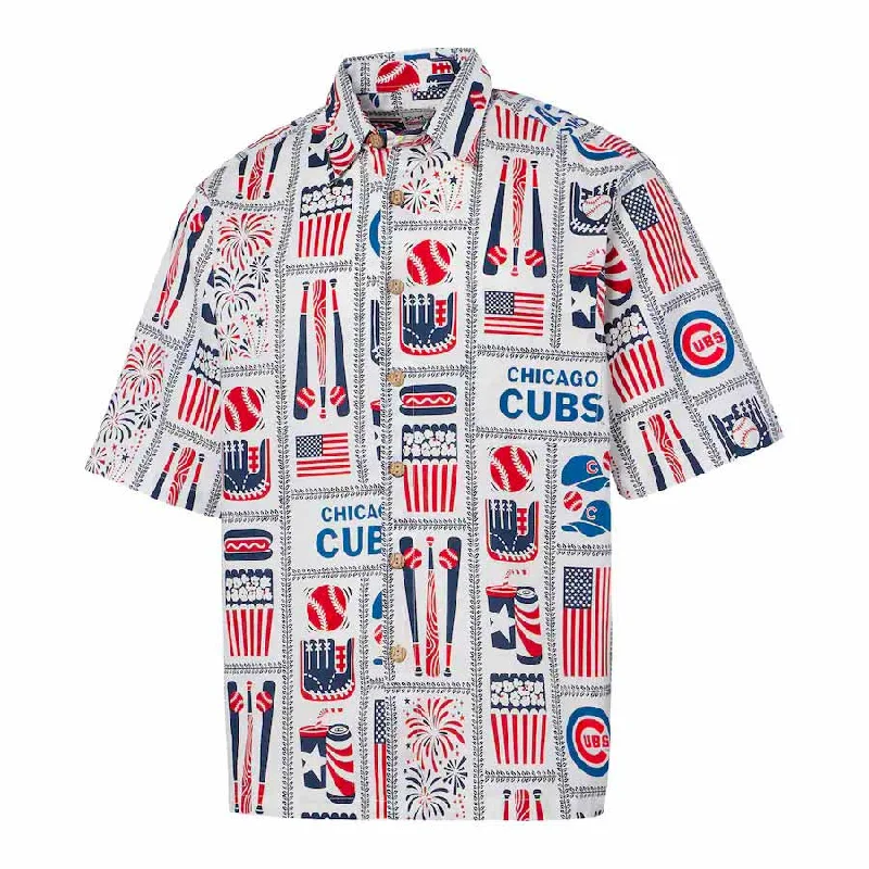 Unbeatable Prices Chicago Cubs Americana Hawaiian Shirt