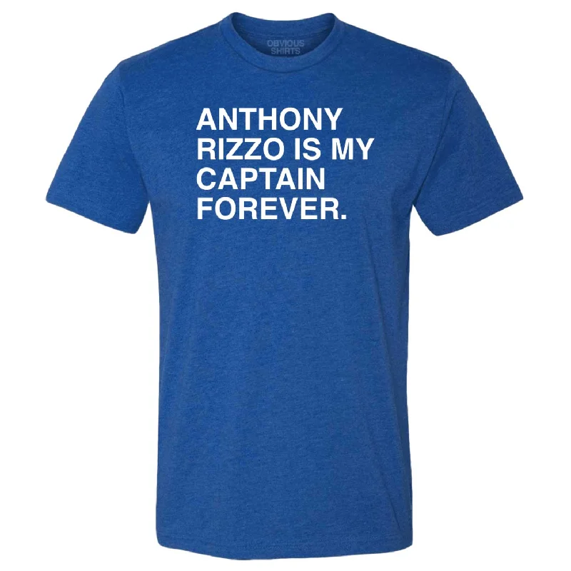Mega Discount Chicago Cubs Anthony Rizzo Captain Forever T-Shirt