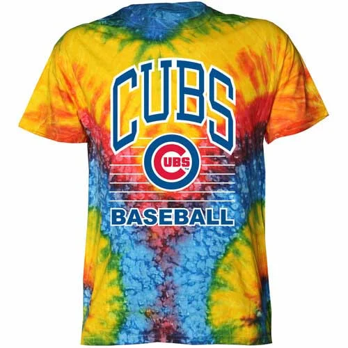 Weekend Bargains Galore Chicago Cubs Baseball Tie Dye T-Shirt