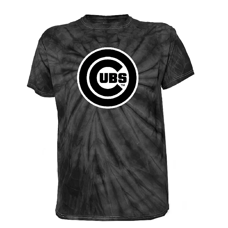 Savings Galore Chicago Cubs Black Tie Dye T-Shirt