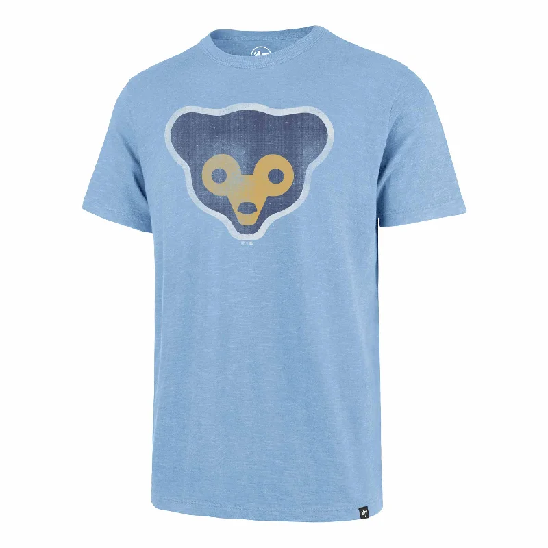 Epic Deals Chicago Cubs Carolina Grit 1969 Bear Scrum T-Shirt