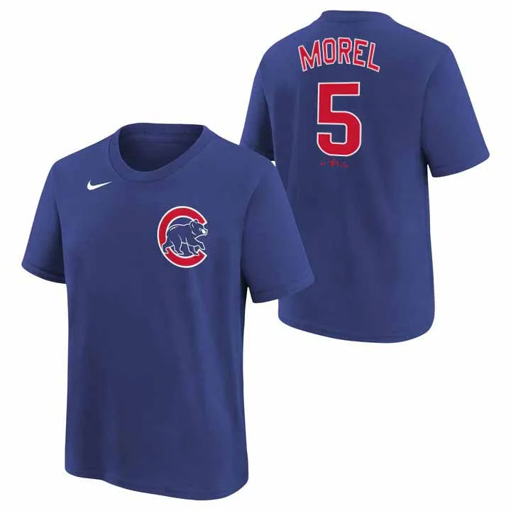 Weekend Bargains to Snag Chicago Cubs Christopher Morel Nike Name & Number T-Shirt