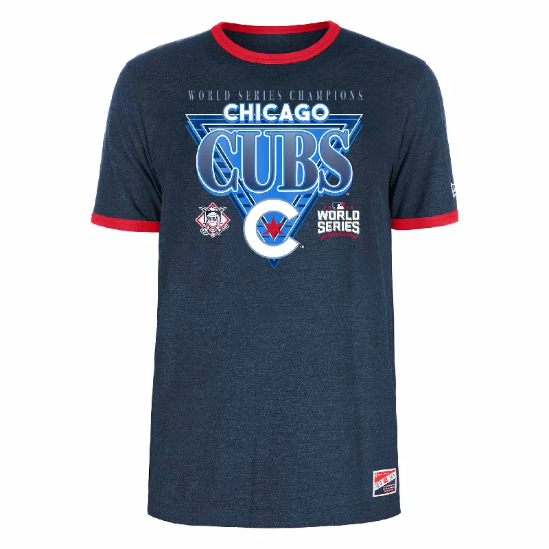 Weekend Offers That Please Chicago Cubs City Connect Triangle Ringer T Shirt