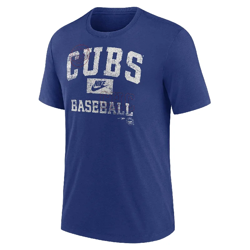 Customer Appreciation Sale Chicago Cubs Cooperstown Arch Threads Nike Triblend Tee