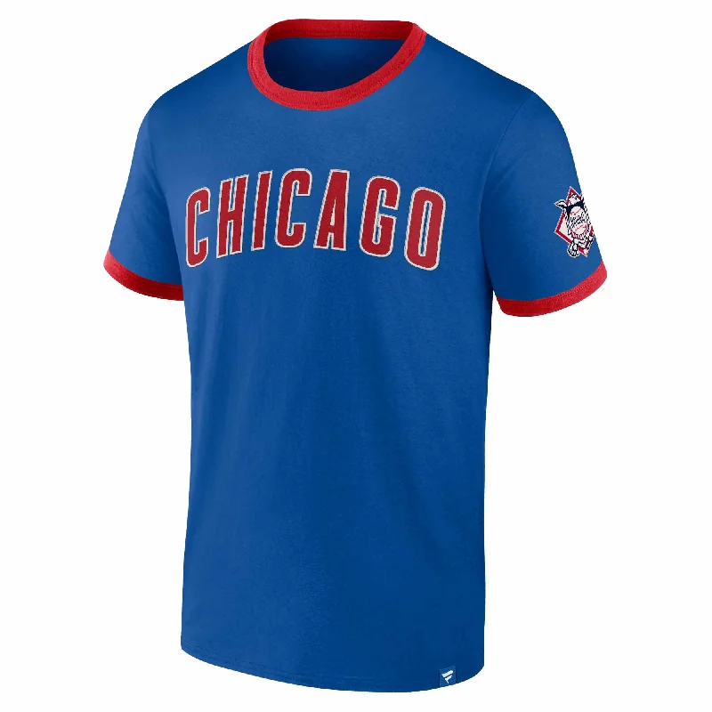 Weekend Offers That Sizzle Chicago Cubs Forced Out Biblend Ringer Tee