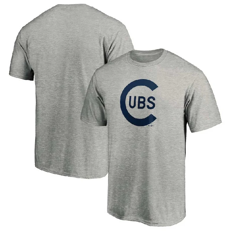 Take Advantage Chicago Cubs Grey Cooperstown T-Shirt