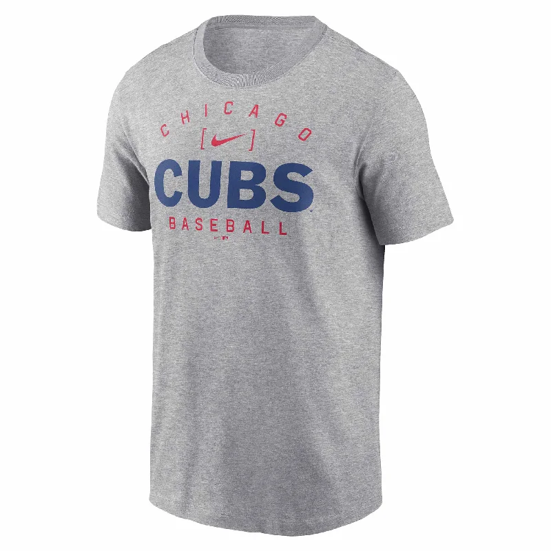 Savings Bonanza Chicago Cubs Home Team Athletic Arch Tee Grey