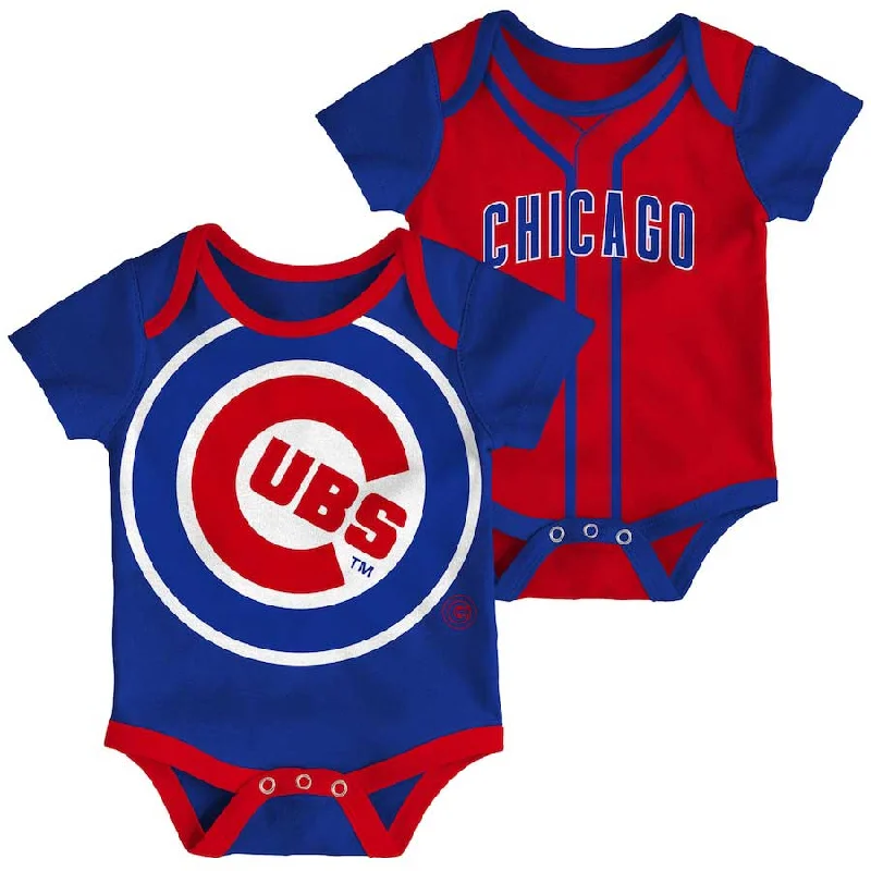 Sale Alert Chicago Cubs Infant Double 2-Pack Creeper Set