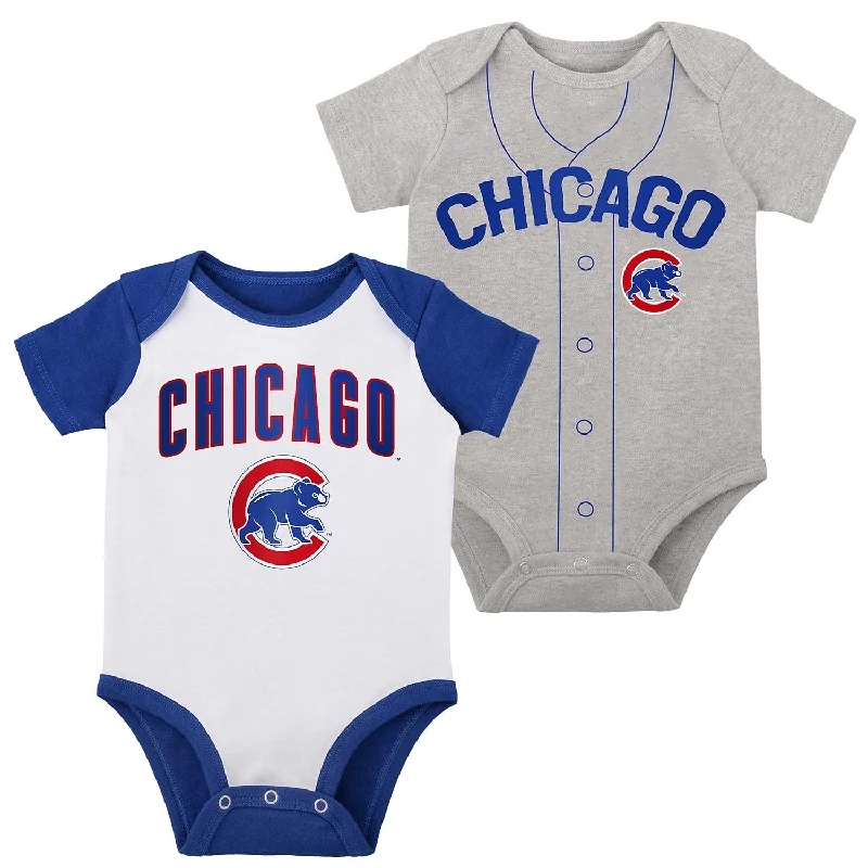 Weekend Bargains to Enjoy Chicago Cubs Infant Little Slugger Two Pack Creeper Set