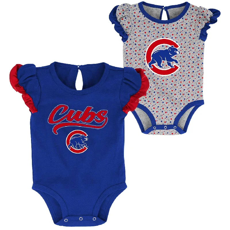 Best Seller Chicago Cubs Infant Scream & Shout 2-Pack Creeper Set