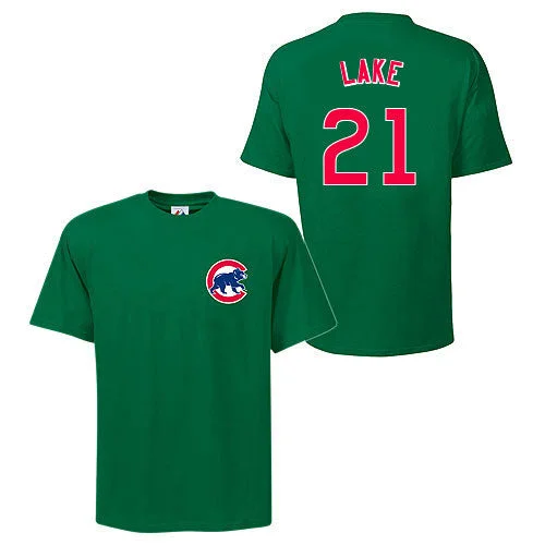 Today’s Special Chicago Cubs Junior Lake Green Name and Number T-Shirt