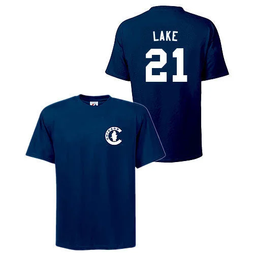 Exclusive Online Offer Chicago Cubs Junior Lake Navy Name and Number T-Shirt