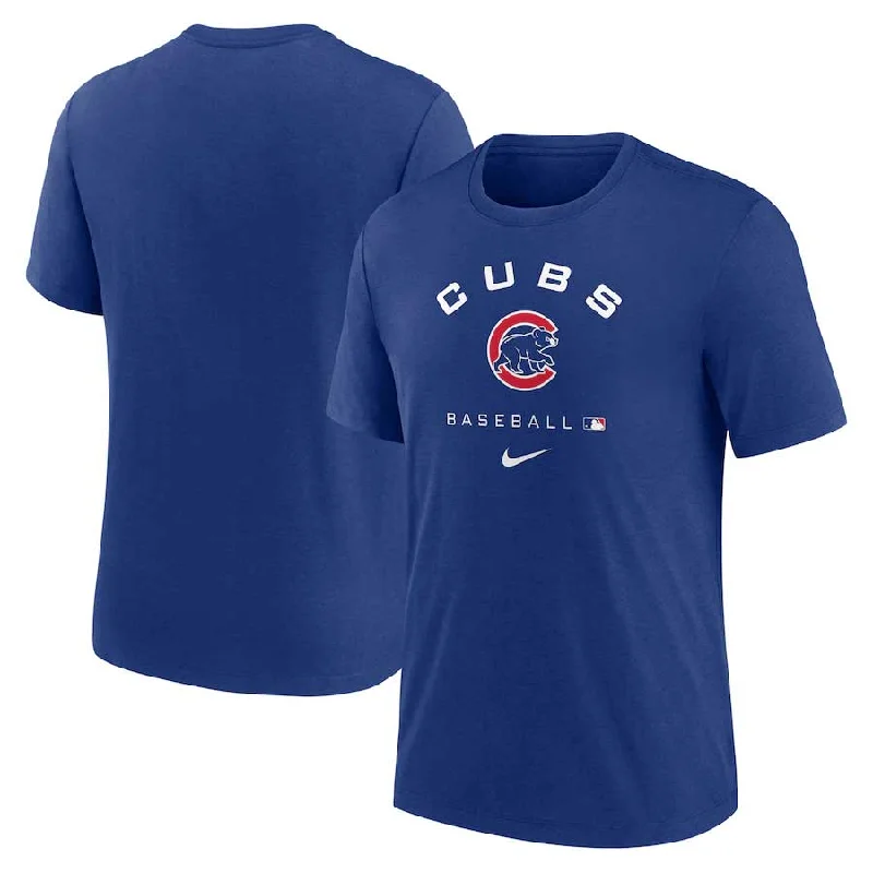 Final Clearance Chicago Cubs Nike Dri-Blend Early Workout T-Shirt