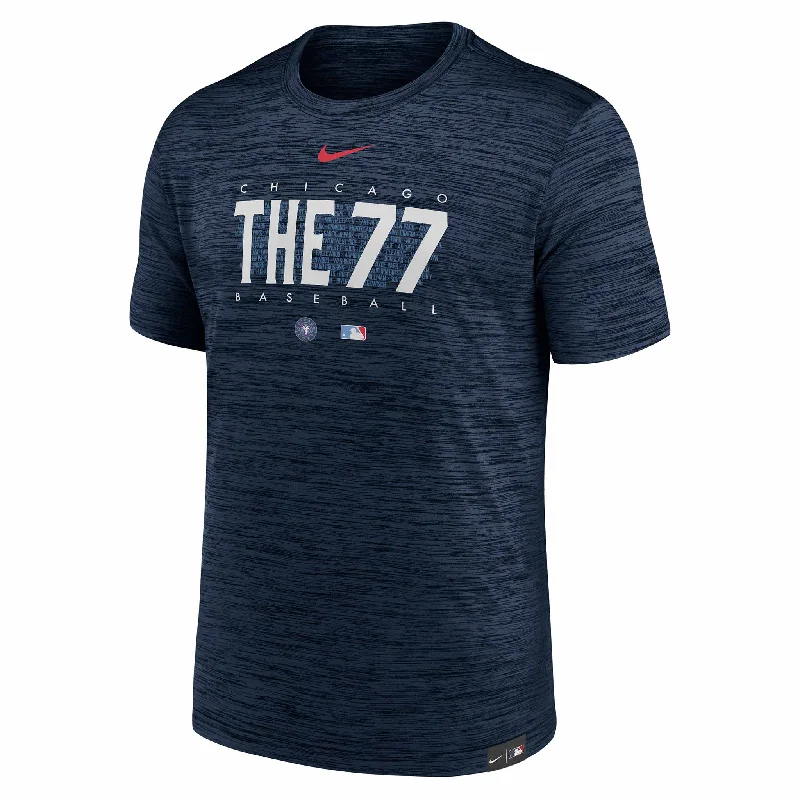 Final Clearance Chicago Cubs Nike Dri-FIT City Connect Velocity Practice T Shirt