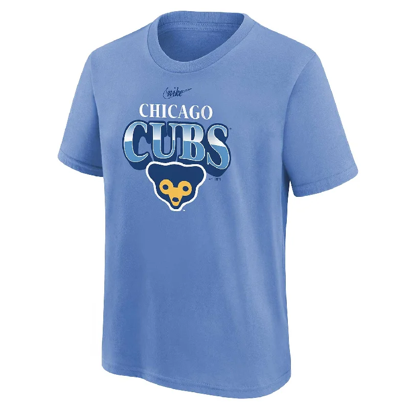 Big Deal Chicago Cubs Preschool Nike Cooperstown Rewind Arch T-Shirt