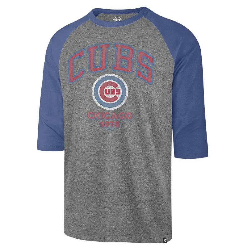 Bargain Alert Chicago Cubs Regime Raglan 3/4-Sleeve T-Shirt