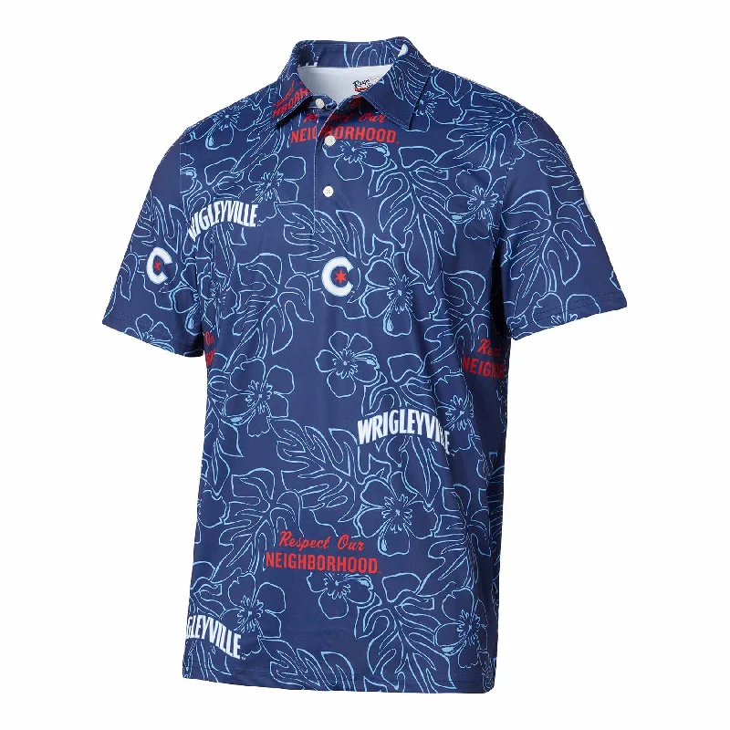 Limited Availability Chicago Cubs Reyn Spooner City Connect Performance Polo