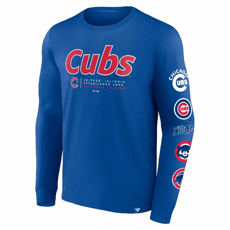 Buy Now Chicago Cubs Strike The Gold BiBlend Long Sleeve T