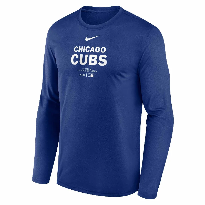 Year-End Sale Chicago Cubs Team Issue Nike Long Sleeve T