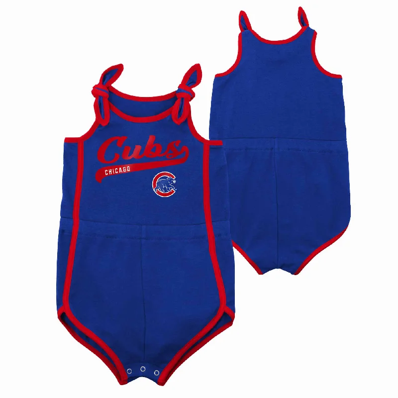 Super Deal Chicago Cubs Toddler Hit And Run Romper