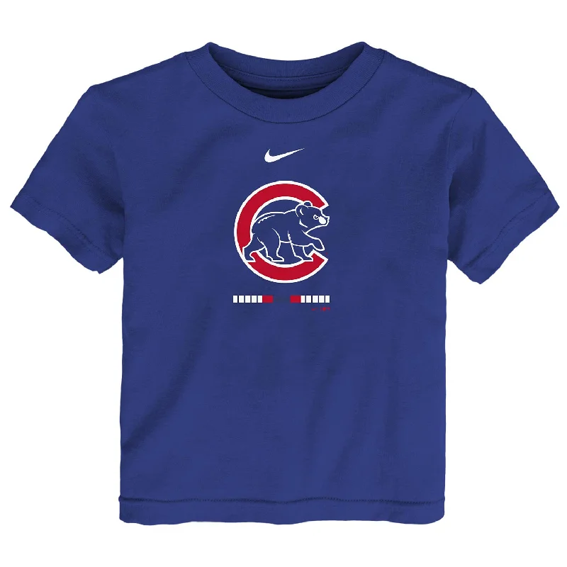 Quick Sale Chicago Cubs Toddler Nike Primary Logo Tee