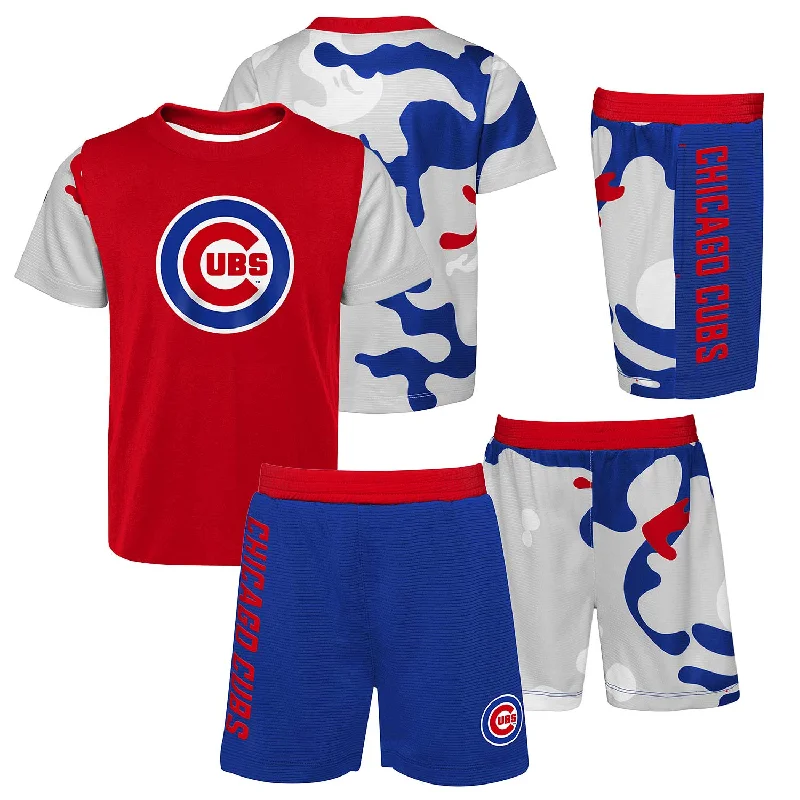 Mega Sale Chicago Cubs Toddler Pinch Hitter Tee and Shorts Set