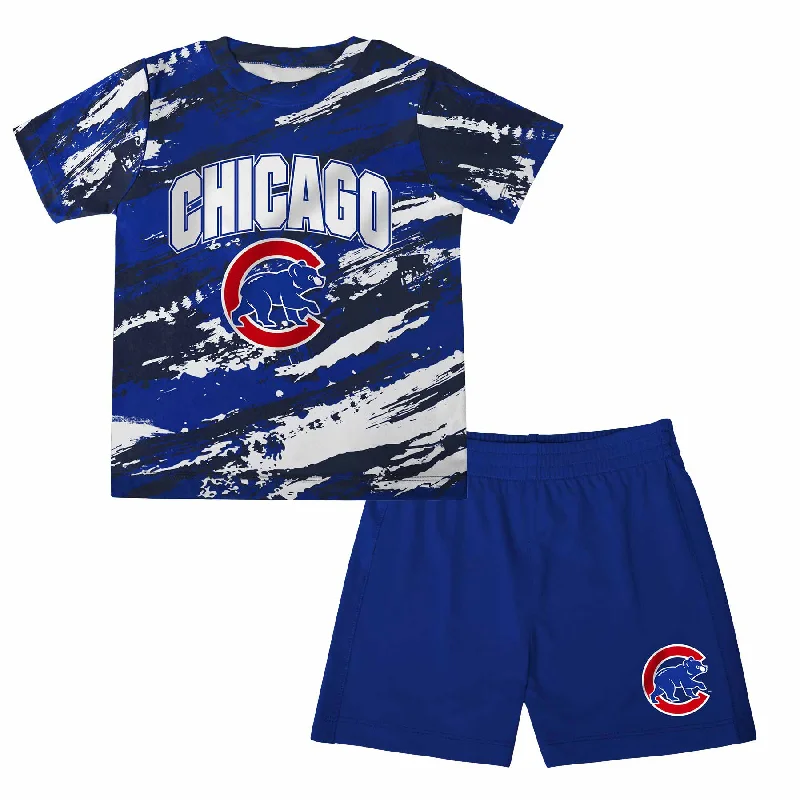 New Deals Chicago Cubs Toddler Homebase 2.0 T-Shirt & Shorts Set