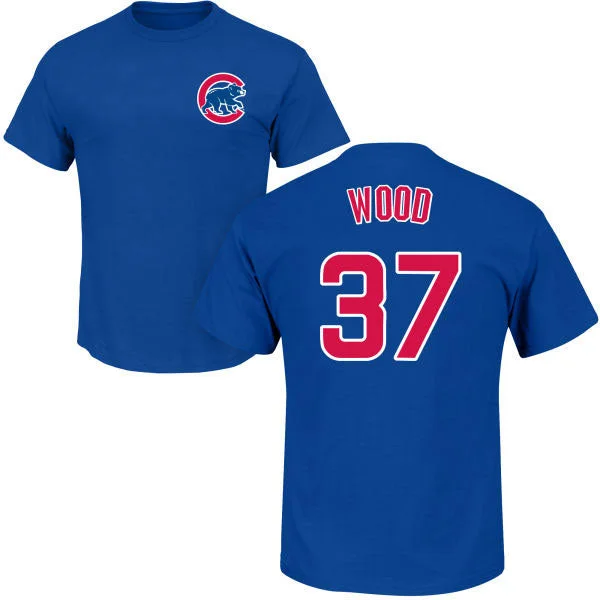 Early Bird Discount Chicago Cubs Travis Wood Name and Number T-Shirt