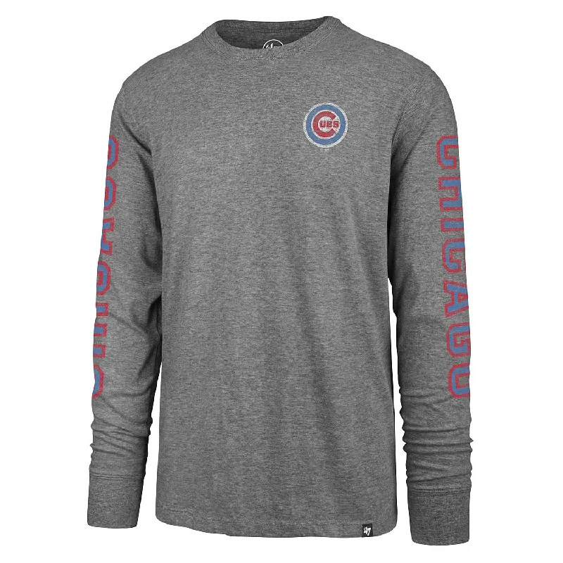 Big Savings Chicago Cubs Triple Threat Franklin Long Sleeve T-Shirt