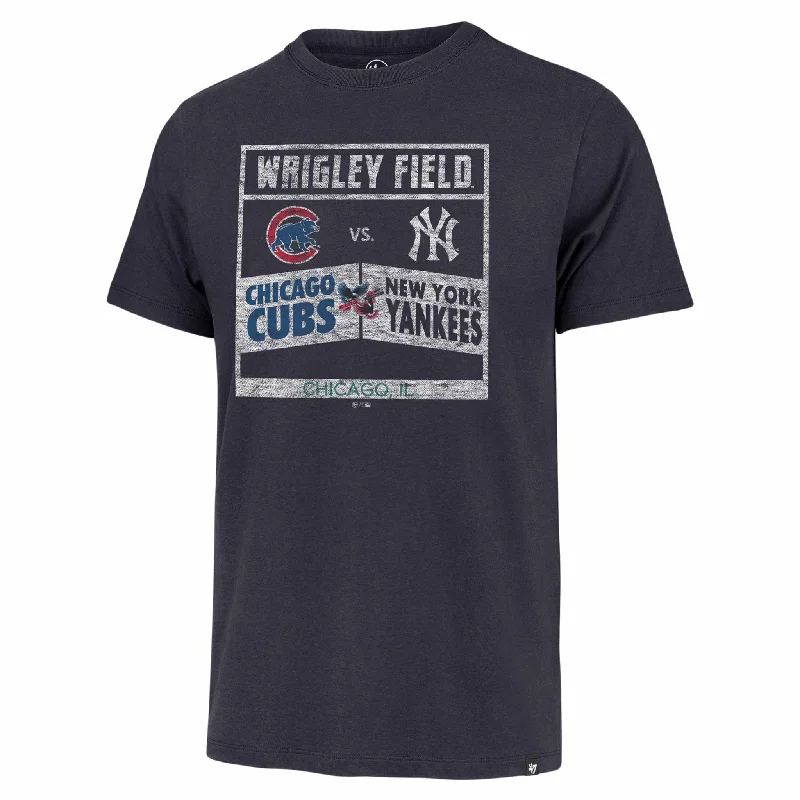 Weekend Discounts Worth Grabbing Chicago Cubs vs. New York Yankees 2024 Franklin T-shirt Weekend Discounts Worth Grabbing Chicago Cubs vs. New York Yankees 2024 Franklin T-shirt