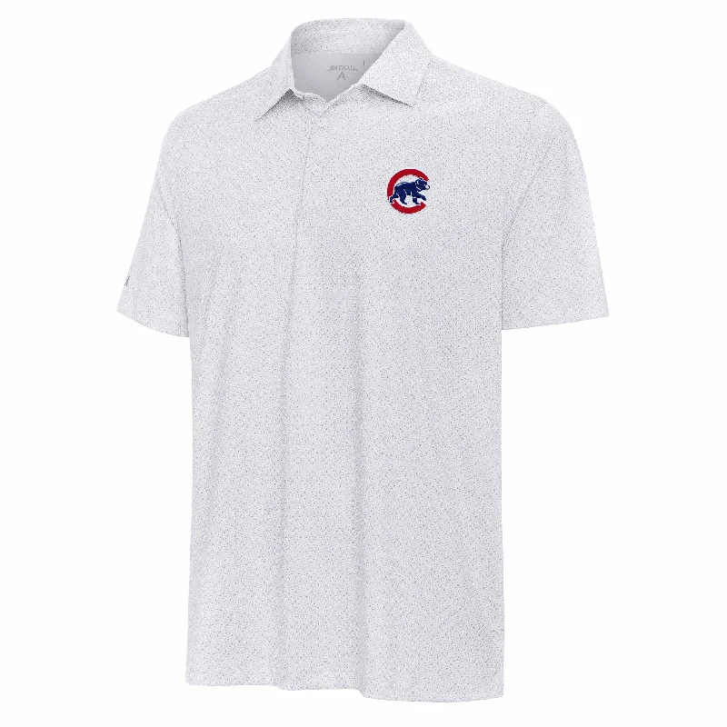 Weekend Savings Spree Chicago Cubs Whirl Grey Walking Bear Antigua Polo