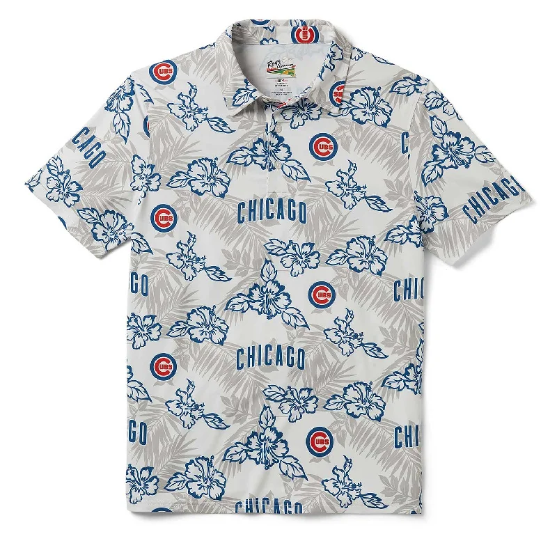 Extra Savings Chicago Cubs White Hawaiian Performance Polo