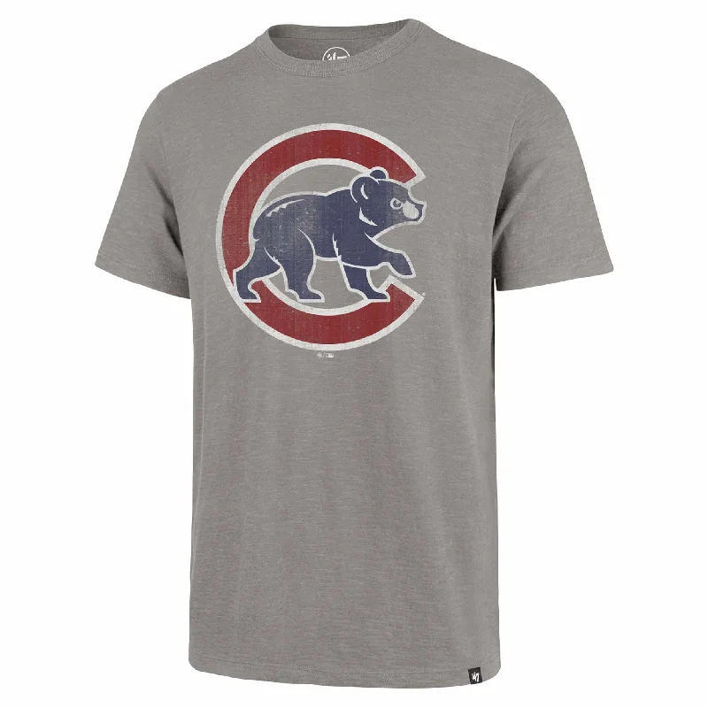 Limited Stock Chicago Cubs Wolf Grey Walking Bear Scrum T Shirt