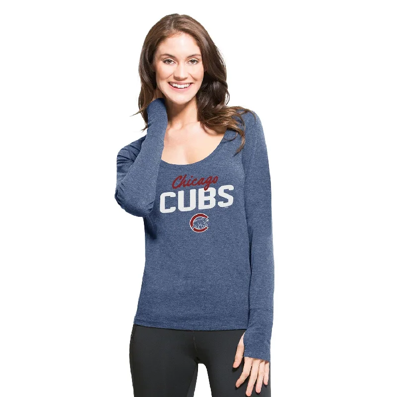 Today’s Special Chicago Cubs Women's 47 Forward Tri-Blend Long Sleeve T-Shirt