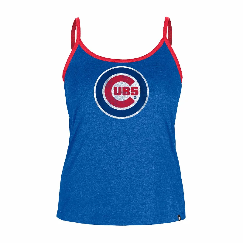 Weekend Specials to Celebrate Chicago Cubs Women's Bullseye Team Color Tank Top