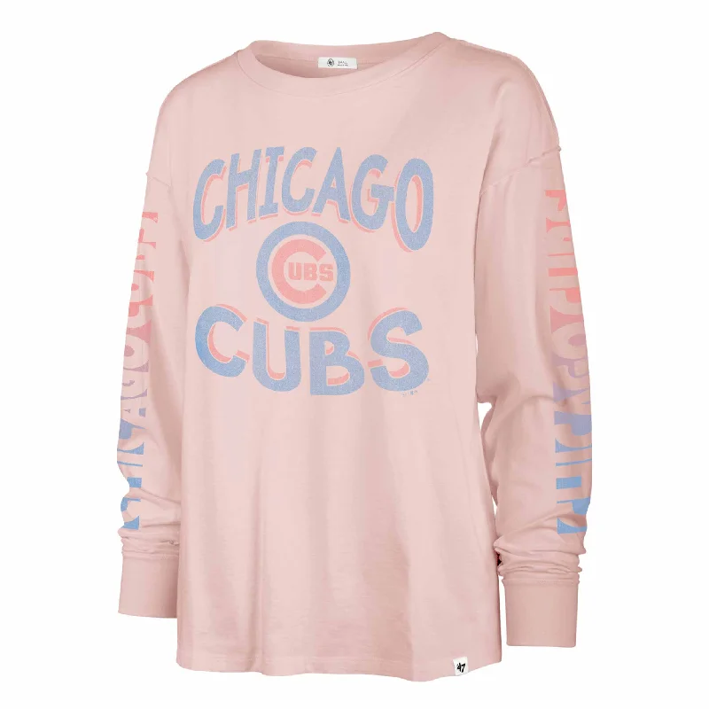 Can't Miss Chicago Cubs Women's Cloud Nine SOA Long Sleeve T Shirt