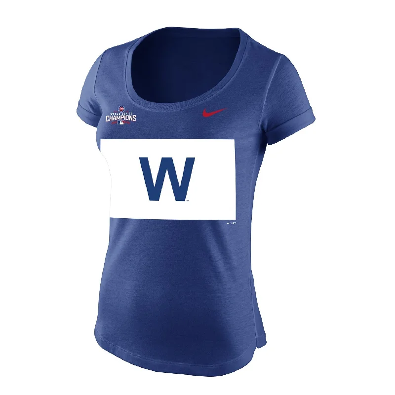 Weekend Flash Sale Chicago Cubs Women's Nike 2016 World Series Champions W Flag T-Shirt Weekend Flash Sale Chicago Cubs Women's Nike 2016 World Series Champions W Flag T-Shirt
