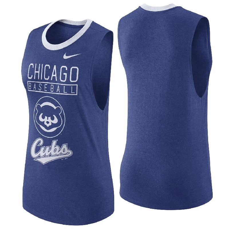 Stock Up and Save Chicago Cubs Women's Nike Cooperstown Collection 1.7 Tri-Blend Tank Top Stock Up and Save Chicago Cubs Women's Nike Cooperstown Collection 1.7 Tri-Blend Tank Top