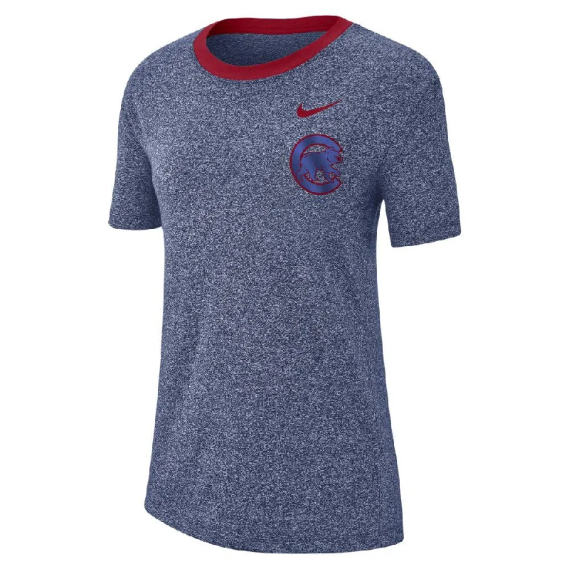 Early Bird Discount Chicago Cubs Women's Nike Marbled T