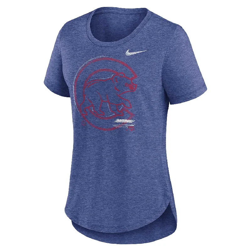 Exclusive Deal Chicago Cubs Women's Nike Team Touch T-Shirt