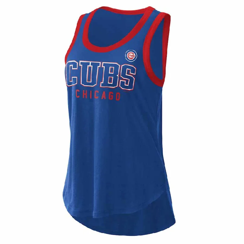 Weekend Discounts to Snag Chicago Cubs Women's Royal Clubhouse Tank Top