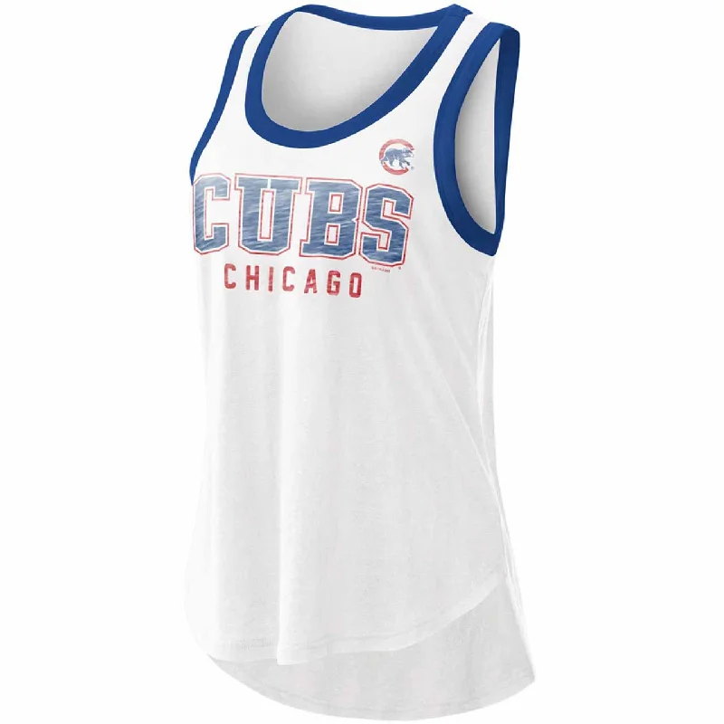 Weekend Offers That Sizzle Chicago Cubs Women's White Clubhouse Tank Top