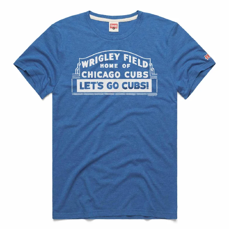 Price Drop Chicago Cubs Wrigley Field Homage Marquee T Shirt