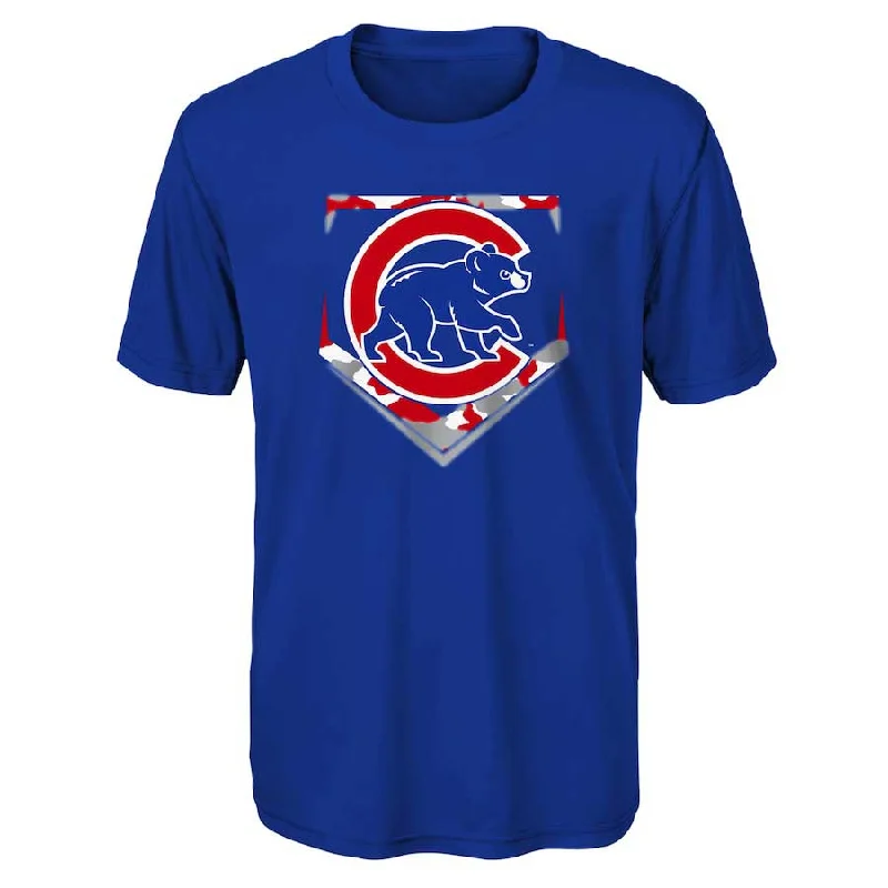 Flash Deal Chicago Cubs Youth Camo Base Performance T-Shirt