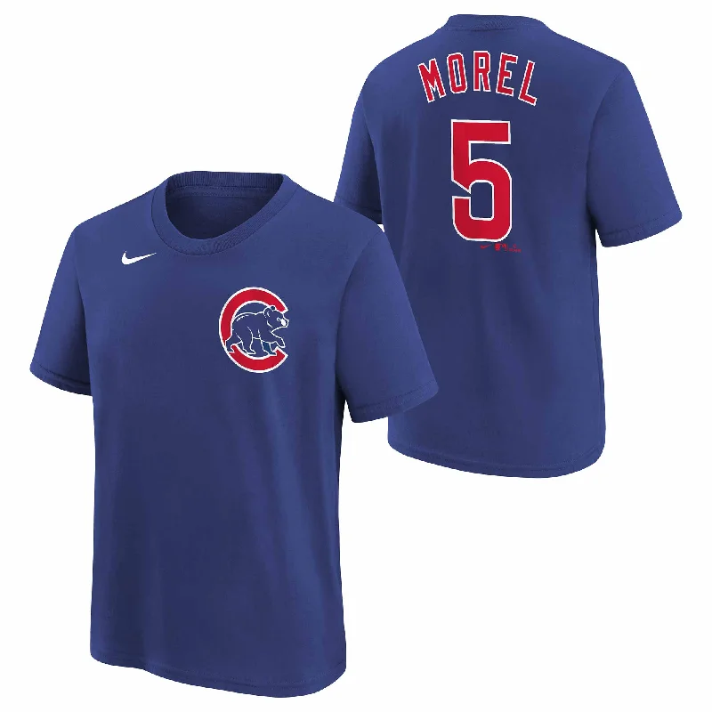Weekend Bargains to Savor Chicago Cubs Youth Christopher Morel Nike Fuse Name and Number T-Shirt
