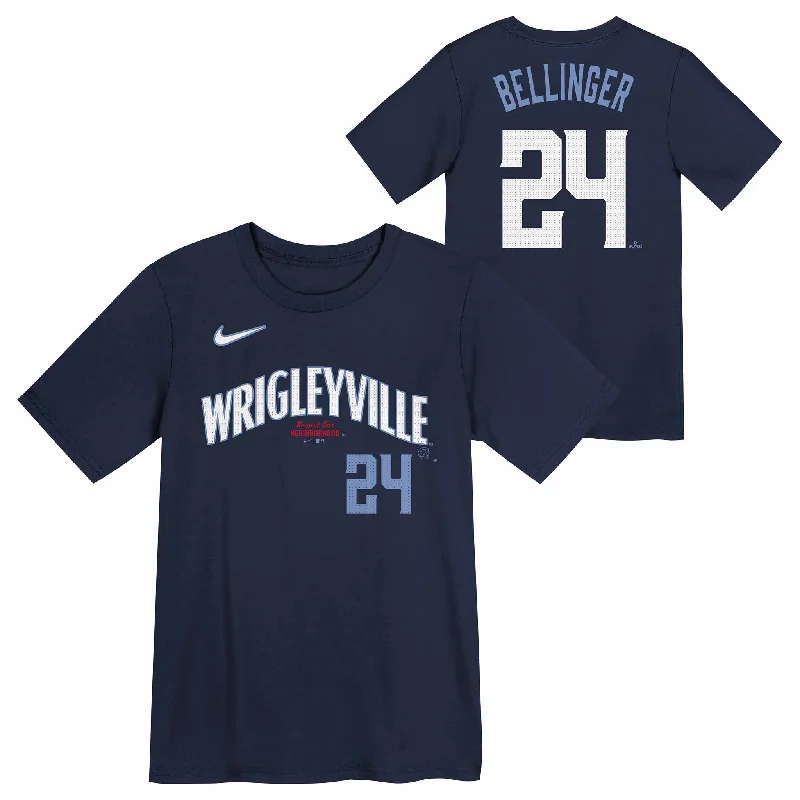 Weekend Offers That Amaze Chicago Cubs Youth Cody Bellinger City Connect Nike Fuse Name and Number T-Shirt