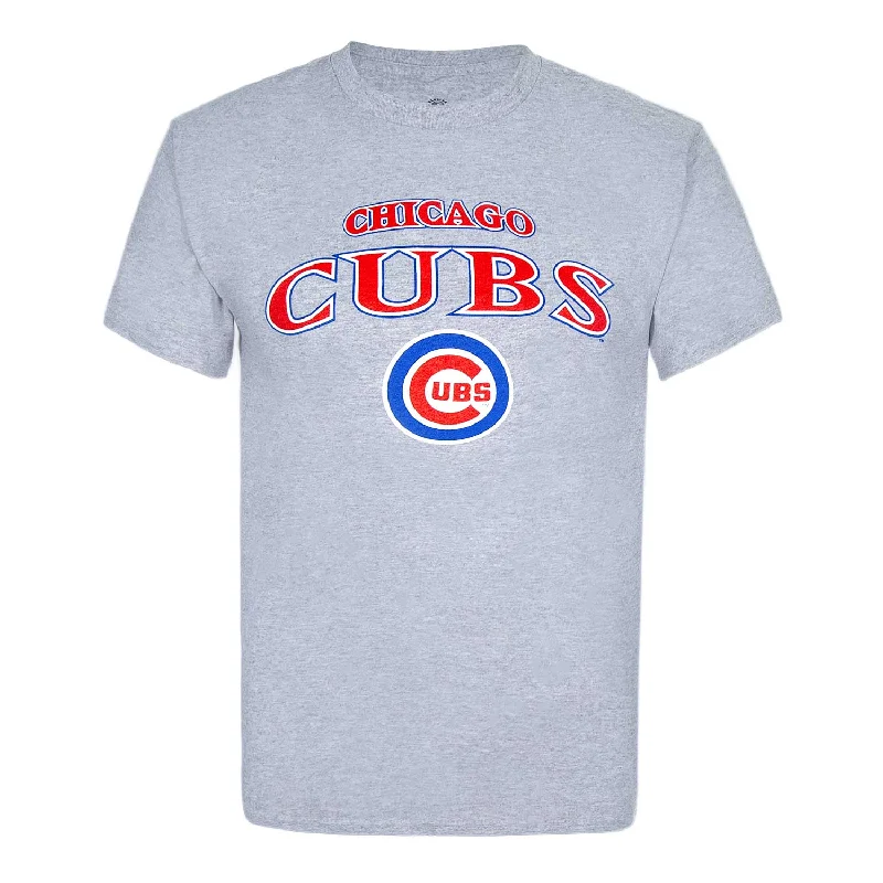 Take Action Chicago Cubs Youth Vintage Classic Grey T-Shirt