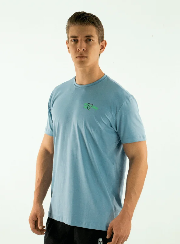 Buy Today Men's Cotton T-Shirt - Blue