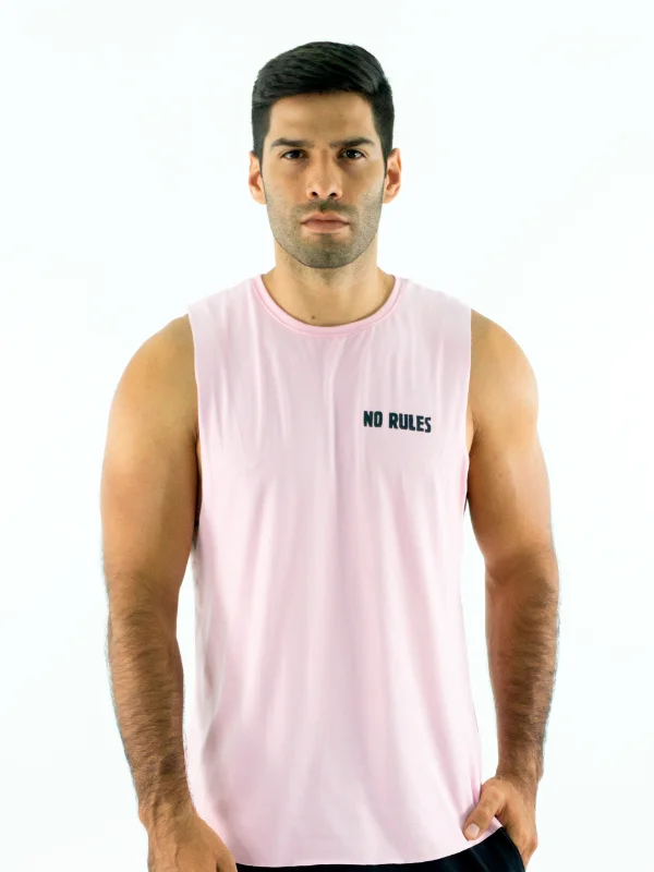 Clearance Items Men's Sleeveless Tank top - Pink